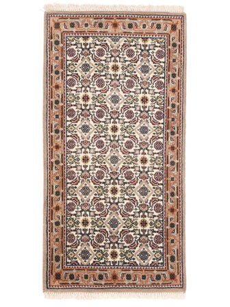 72X139 Tapis D'orient Bidjar Indo Marron/Beige (Laine, Inde)