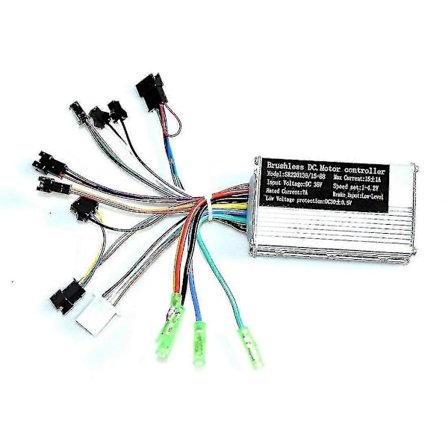 36v 17a 250w 350w Motor Kontroller E-sykkel Børsteløs Hastighetskontroller Og S866 LCD Displaykontroller