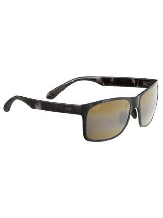 Maui Jim Red Sands Unisex Sunglasses with a frame made of plastic in grey and plastic lenses in brown