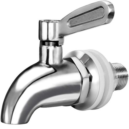 Rostfri ersättningskran för dryckesdispenser