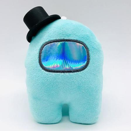 Among us Pehmolelut Täytetyt nukkehahmot Joululahja Light Blue
