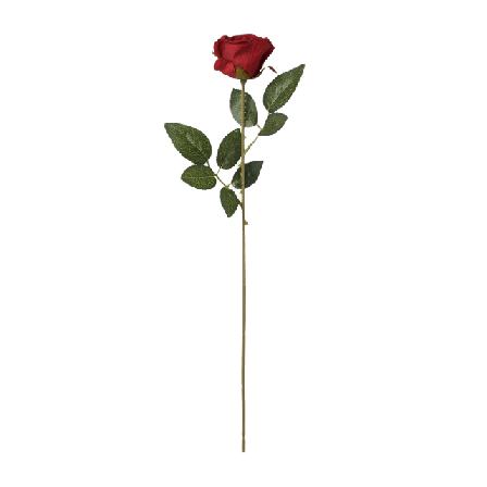 Åhléns Home Konstväxt ros Blommor & växter Röd ONESIZE