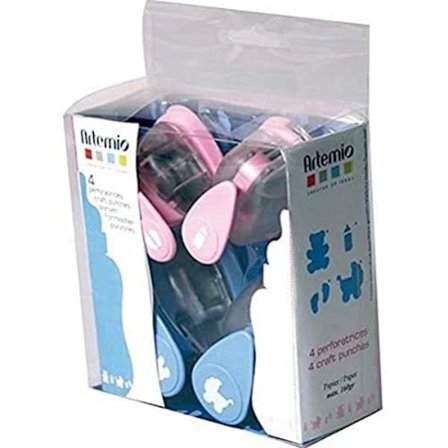 SÆT 4 PERFORATORER FØDSEL - 2 UDDRAG