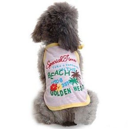 Hundlinne Beach Rosa XS