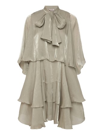 A-View Demi 3/4 Sleeve Dress - Khaki green - 38