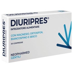 Diuripres 30 Compresse - Integratore Naturale diuretico