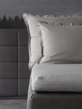 Turiform Konvoluttlaken Bomull Grå 150x200