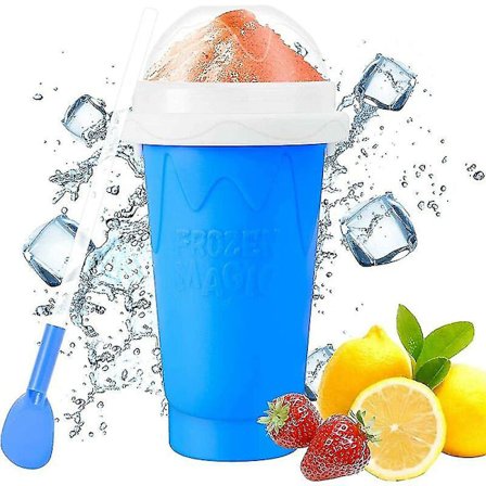 Slush Ice Maker - Slushy Maker, Frozen Magic Smoothie Cup, Slushy Maker Mugg, Slushy Maker Mugg til forfriskende, Ice Maker Alternativ