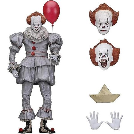 IT Gyserfilm Actionfigur Sæt Legetøj Halloween Ultimate Pennywise (2017) Samlerobjekt Model Fans Gave