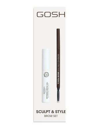 GOSH COPENHAGEN Sculpt & Style Brow Set Gift Box - Multi/patterned - 8 ML