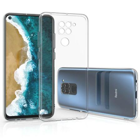 Xiaomi Redmi Note 9 - Transparent 1,8 Mm Slim Skal Transparent