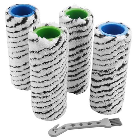 4 st Rullborste för FC7 FC7 Premium FC5 FC5 Premium FC3 Sladdlösa Golvrengöringsdelar [DB]