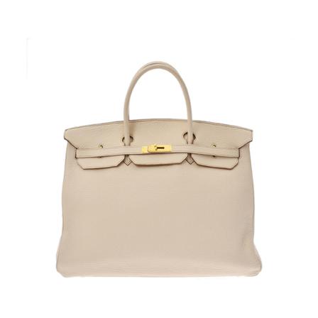 Hermès Vintage, Handbags Beige, Dames, Maat:ONE Size