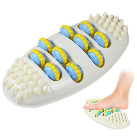 Fotmassage Roller, Fotmassageboll, Fotmassage Roller, för Reflexologi, Plantar Fasciit, Hälsporre, 1 st