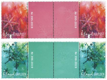 Åland - Julen 2019 - Gutterpair postfrisk