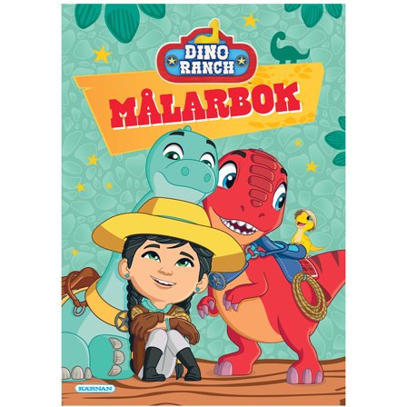 Kärnan Dinoranchen Målarbok ll