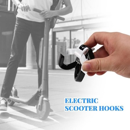 Electric Scooter Aluminum Bags Double Hook for Max G30 Scooter Hanger Gadget S7 xiaomi