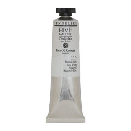 Oljefärg - Sennelier - Rive Gauche - 40ml - Zinkvit - Snabb sammetfinish