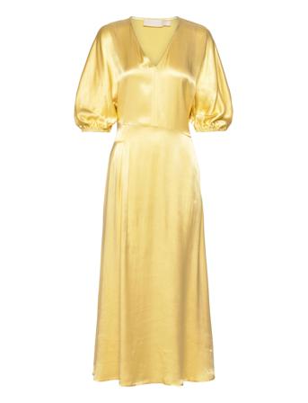 Slevita Dress Yellow Soaked In Luxury