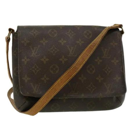 Louis Vuitton Vintage, Pre-owned Shoulder Bag Bruin, Dames, Maat:ONE Size