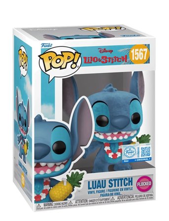 Funko Pop Vinyl Excl Disney L&S Luau Stitch Blue Funko