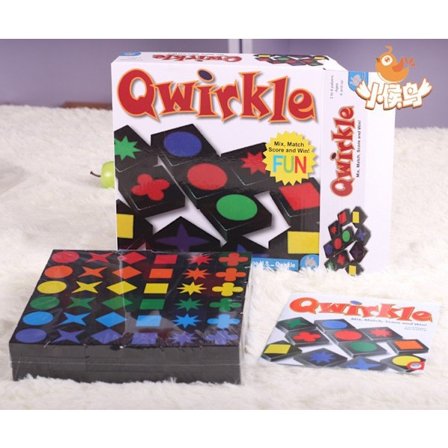 | Qwirkle UK Edition (UUSI) | Lautapeli | Ikä 5+ | 2-4 pelaajaa | Peliaika 45 minuuttia