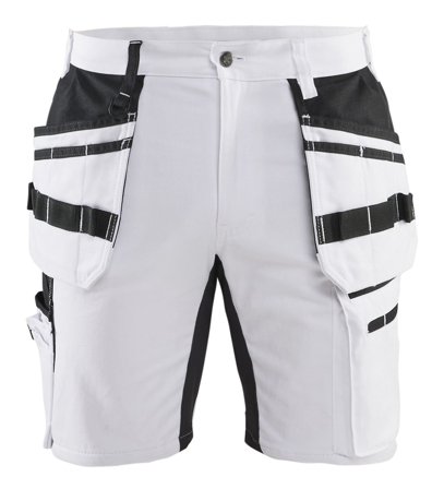 Blåkläder 191110001099C60 Malershorts hvit/svart C60, Klær