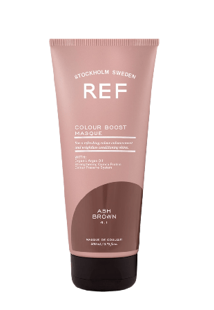 REF Stockholm Colour Boost Masuqe Hårfärg Unisex Brun 200ML