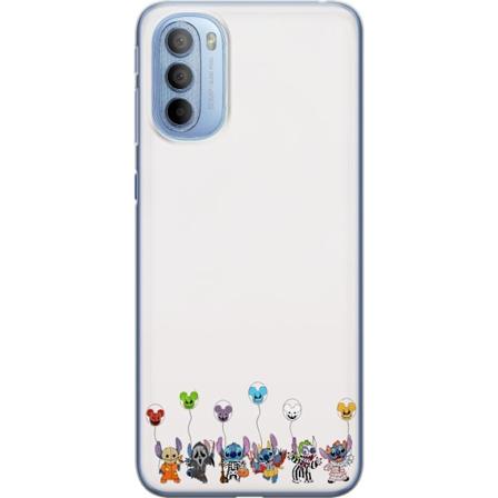 Motorola Moto G31 Gjennomsiktig deksel Stitch Kostyme