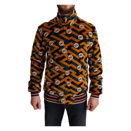 Dolce & Gabbana, Jacket Pomarańczowy, Mężczyzna, Rozmiar: S