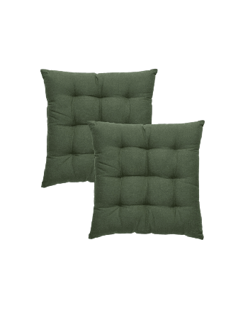 Svanefors Louie Stolsdyna 2p Kuddar Grön 40x40 cm