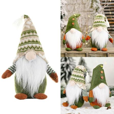 Christmas Xmas Ansiktslös Docka Gnome Hänge Dekorationer Barngåv