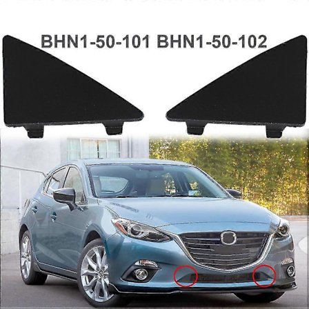 Bil Front Kofanger Trekant Trim Dæksel Hætte Til Mazda 3 Axela 2014 2016 Bhn1-50-101 Bhn1-50-102 Udskiftning Højre Venstre Nedre Grill