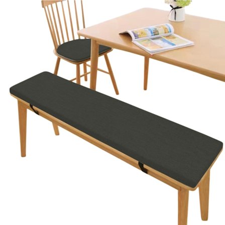 5 cm tjock sittdyna för bänk, tvättbar stolsdyna för bänk, trädgårdsbänkdyna utomhus, stor sittdyna för stol golv kontorsstol,