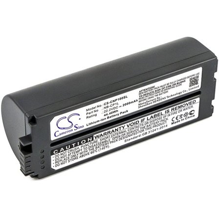 Batteri til printer til Canon Selphy CP-100, Selphy CP-200, Selphy CP-220 osv.