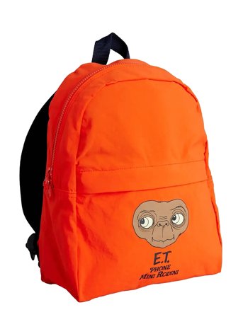 Mini Rodini E.t Emb Lightweight Backpack - Orange - ONE SIZE