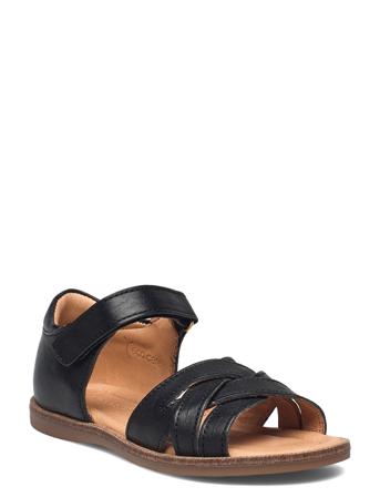 Bisgaard Becca C Shoes Summer Shoes Sandals Sort Bisgaard