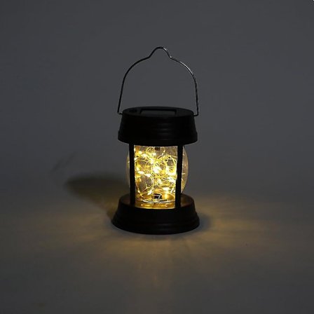 2 kpl LED-aurinkoretro-petroolilamppu riippuva valaisin