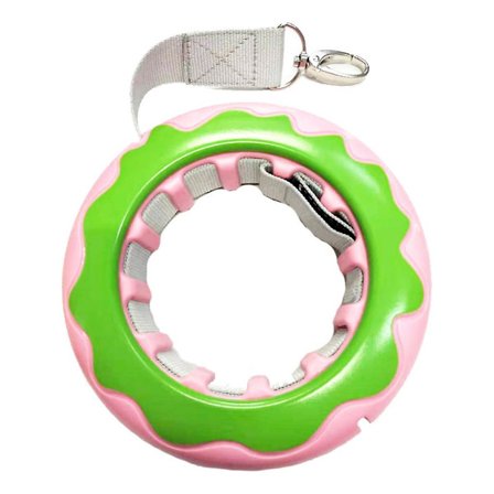 Infällbart koppel Automatiskt förlängande koppel Leder Ring Hands Free för promenader