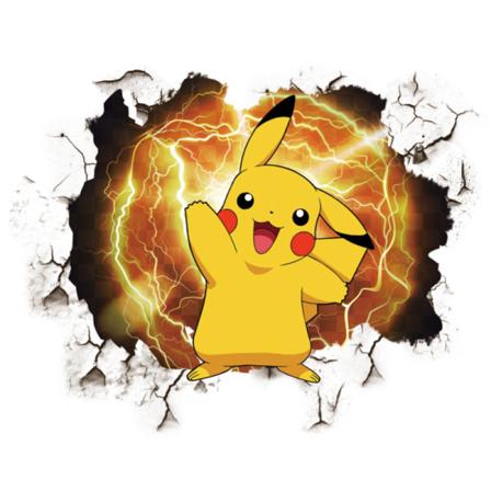 Pikachu Dekoration 39 * 31cm Tapet Väggdekor Cartoon Anime G