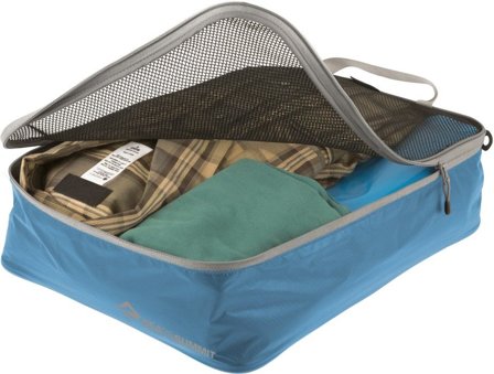 Sea to Summit Travelling Light Garment Mesh Bag Medium 8L Black/Grey - Sea to Summit