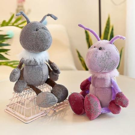 30/40 cm söpö muurahainen pehmolelu sydämet sydämettömät blatant muurahainen täytetty eläin nukke lelut 30cm Purple