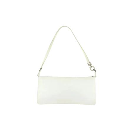 Salvatore Ferragamo Pre-owned, Pre-owned Canvas shoulder-bags Wit, Dames, Maat:ONE Size