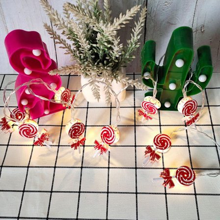 Julgodis ljusslinga, 28 fot juldekorationer med 1