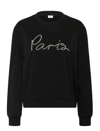 Norrissz Sweatshirt Black Saint Tropez
