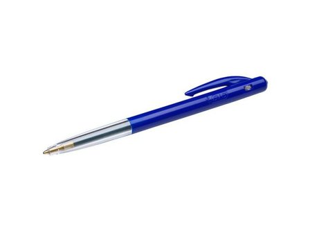 BIC Kulpenna M10 Clic blå 1mm blått bläck - Lyreco - Kontorsmaterial - Pennor - Kulpennor