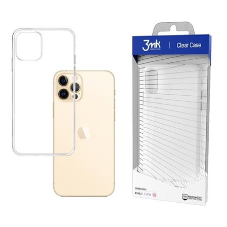 3MK iPhone 12/12 Pro Skal - Clear