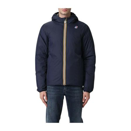 K-Way, Down Jackets Blauw, Heren, Maat:M