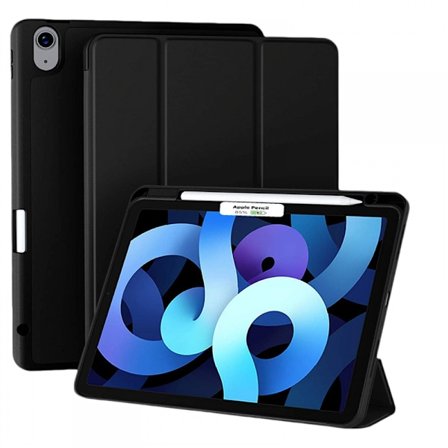 Fodral för iPad Air 5:e generation/iPad Air 4:e generation 10,9 tum med pennhållare [Auto Sleep/Wake] Trifold Stand Smart