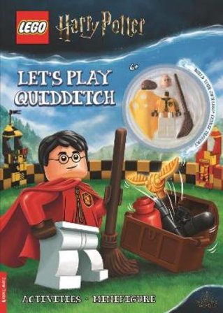 LEGO Harry Potter¿: Let's Play Quidditch Activity Book (with Cedric Diggory minifigure)